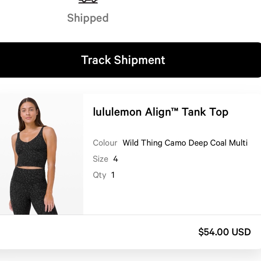 Lulu align tank